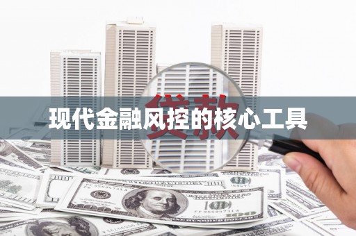 乐平现代金融风控的核心工具