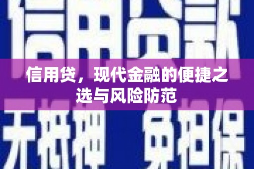 乐平信用贷，现代金融的便捷之选与风险防范